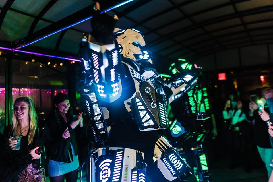 Led robots_NYC